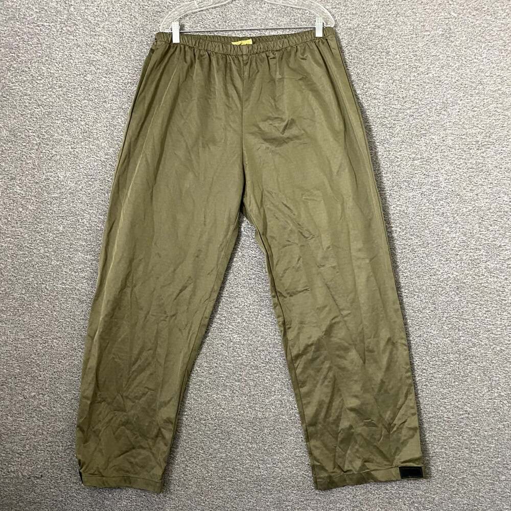Scent Lok Men's Size XL Green Relaxed Straight Leg Outdoors Hunting Pants